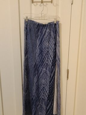 Billabong Blue Patterned Maxi Skirt
